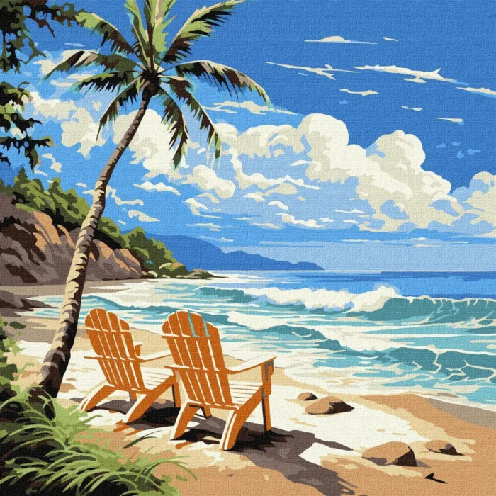 Картина за номерами Світ для закоханих ©art_selena_ua KHO2787, 30x30 см