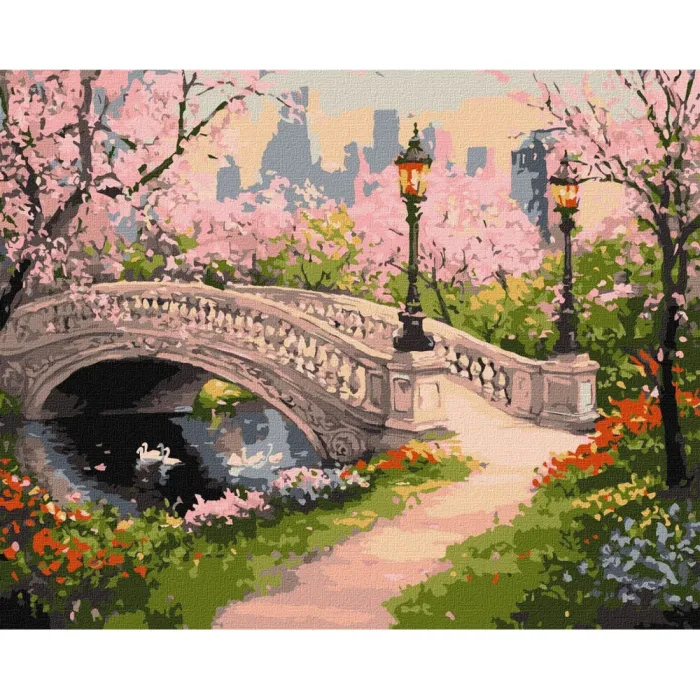 Картина за номерами Весняний парк ©art_selena_ua KHO3663, 30x40 см