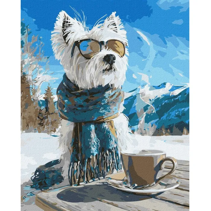 Картина за номерами Зимова перерва ©art_selena_ua KHO6849, 40x50 см