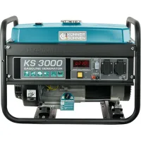 Генератор бензиновий Konner&Sohnen KS 3000, 230В, 3кВт, ручний стартер, 41.5кг