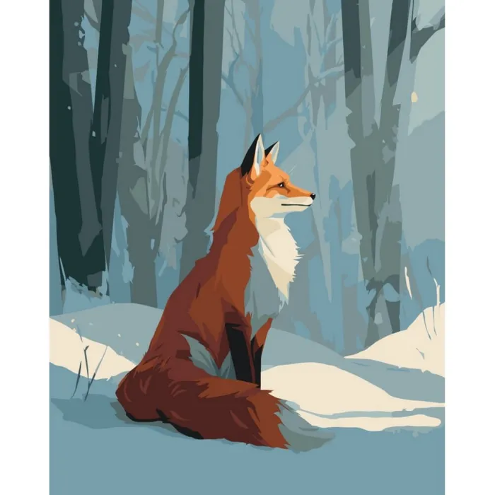 Картина за номерами Лісова гостя ©arttem_illustration 11749-AC 40x50 см