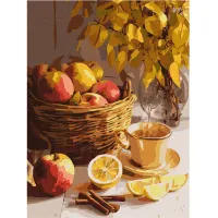 Картина за номерами Кошик натхнення ©art_selena_ua KHO5751, 30x40 см