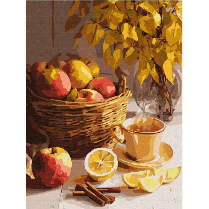 Картина за номерами Кошик натхнення ©art_selena_ua KHO5751, 30x40 см