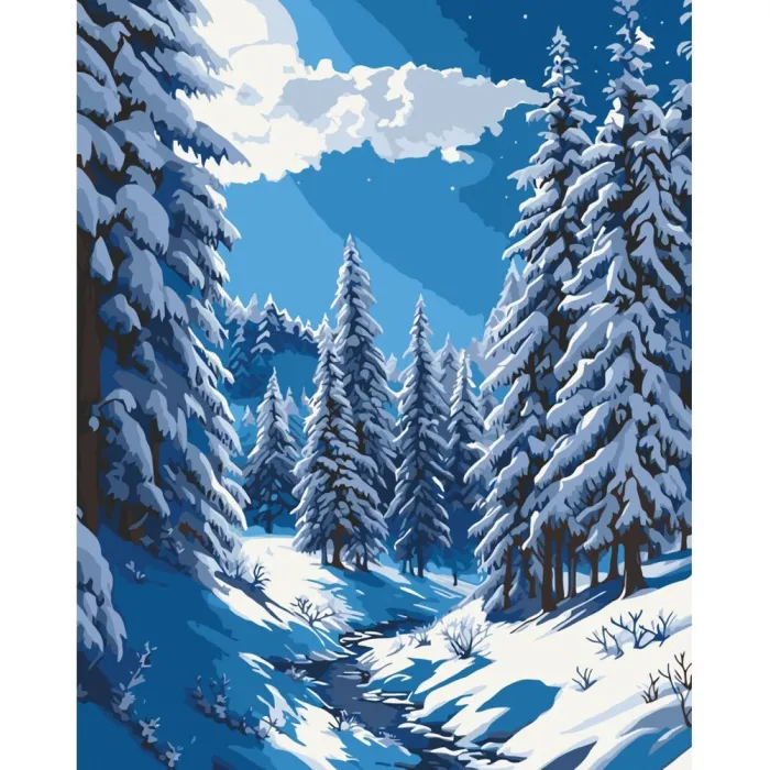 Картина за номерами Зимова казка 11060-AC 40x50 см