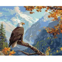 Картина за номерами Вершинний страж ©art_selena_ua KHO6649, 40x50 см