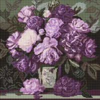 Алмазна мозаїка Мелодія пелюсткових барв ©art_selena_ua AMO20038, 40x40 см