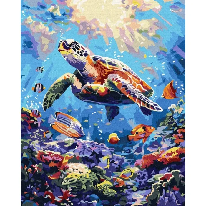 Картина за номерами Морський спокій ©art_selena_ua KHO6660, 40x50см