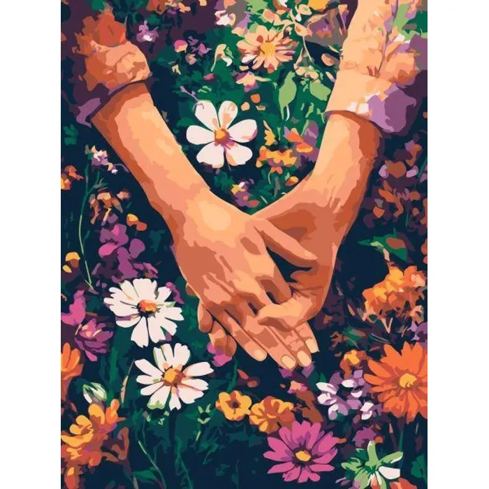 Картина за номерами Тримай мене міцно ©art_selena_ua KHO8618, 30x40 см