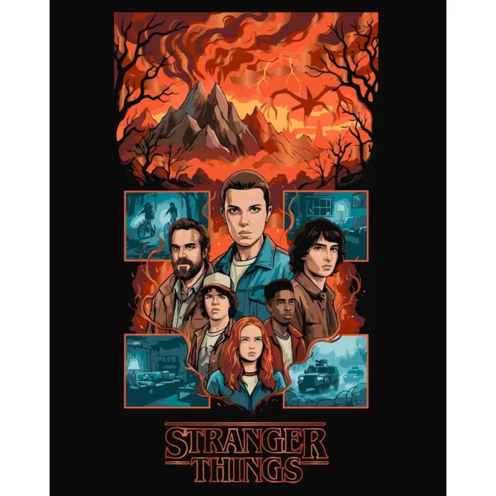 Картина за номерами Stranger Things: Перед бурею 16143-AC 40x50 см