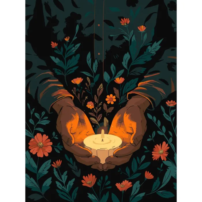 Картина за номерами Надія в долонях ©arttem_illustration 12519-AC 30x40 см