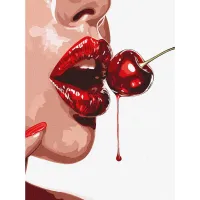 Картина за номерами Солодка вишня KHO8460, 30x40 см