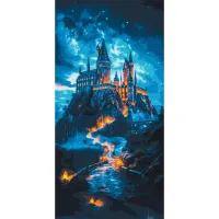 Картина за номерами Хогвартс LW5106, 40x80 см