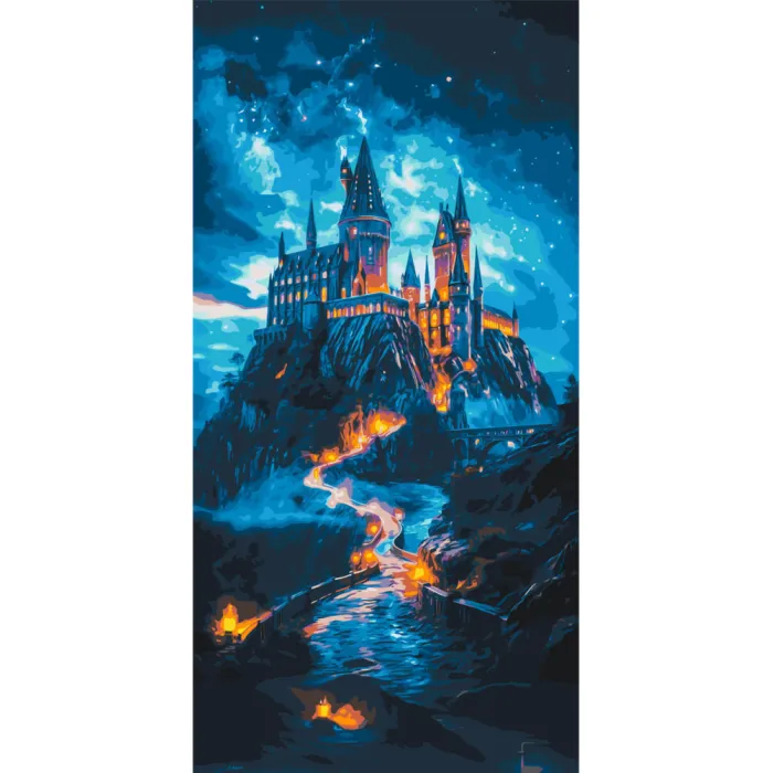 Картина за номерами Хогвартс LW5106, 40x80 см
