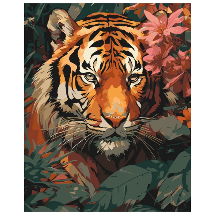 Картина за номерами Хижак в кущах Art Craft 11706-AC 40x50 см