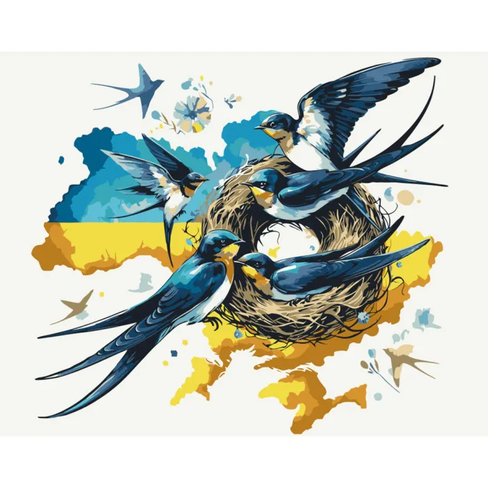 Картина за номерами Родове гніздо 16528-AC 40x50 см
