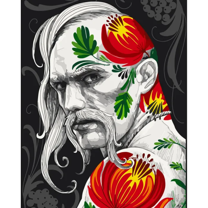 Картина за номерами Козак Арт ©vyshnov__tattooart 10054-AC 40x50 см