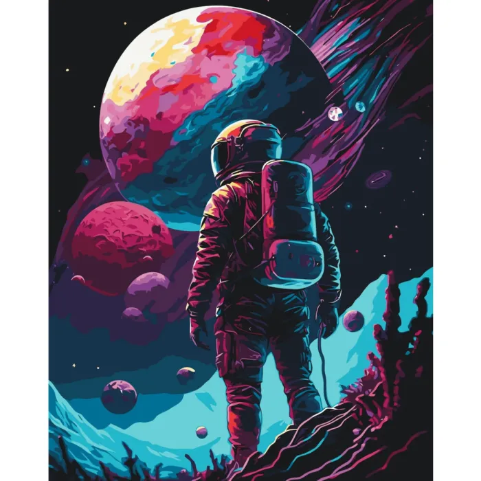 Картина за номерами Самотній мандрівник 16506-AC 40x50 см