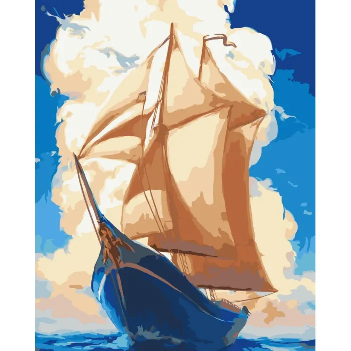 Картина за номерами Прогулянка морем 10629-AC 50x40 см