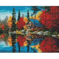 Алмазна мозаїка Барви над водою AMO20052, 40x50 см
