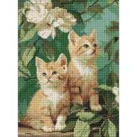 Алмазна мозаїка Лагідність у кольорах AMO20348, 30x40 см
