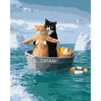 Картина за номерами Котанік ©arttem_illustration 11732-AC 50x40 см