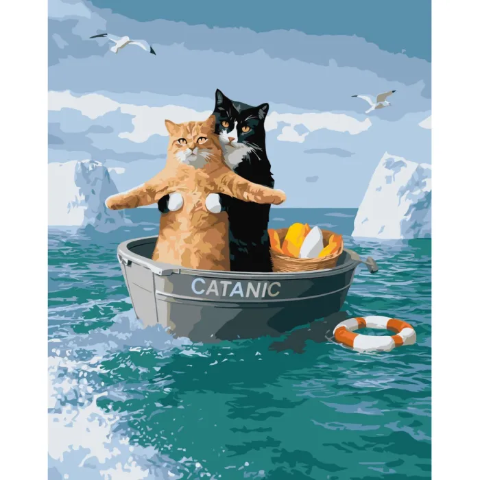 Картина за номерами Котанік ©arttem_illustration 11732-AC 50x40 см