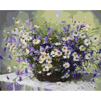 Картина за номерами Букет ромашок LW31500, 40x50 см