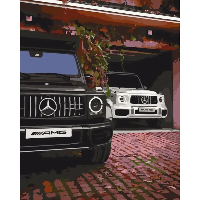 Картина за номерами Гелендвагени AMG LW32060, 40x50 см