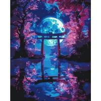 Картина за номерами Японська культура LW3463, 40x50 см