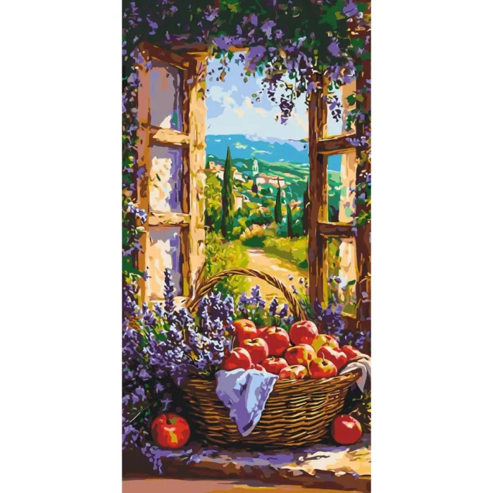 Картина за номерами Фруктовий кошик LW5133, 40x80 см