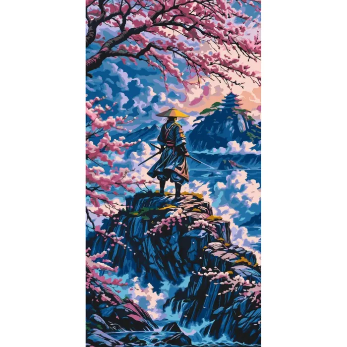 Картина за номерами Шлях самурая LW5134, 40x80 см