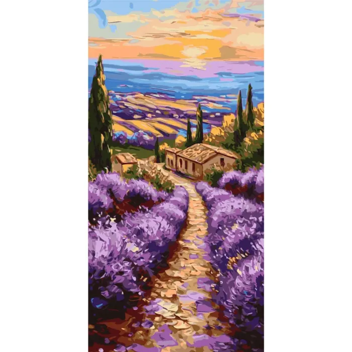 Картина за номерами Аромати Провансу LW5151, 40x80 см