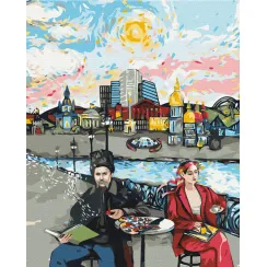 Картина за номерами Мистецький променад © Viktoriya Kovalenko Brushme 48x60см BS53356L