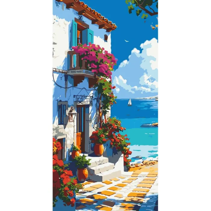 Картина за номерами Шлях до моря 11042-AC 40x80 см