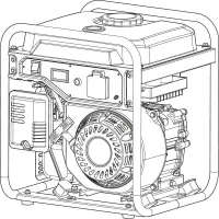 Генератор бензиновий інверторний Vitals IG 2.3bl