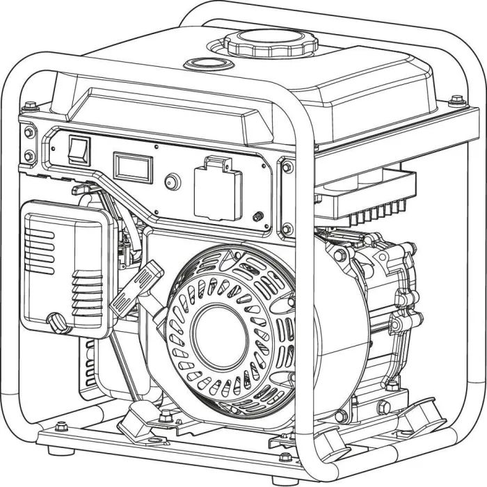 Генератор бензиновий інверторний Vitals IG 2.3bl